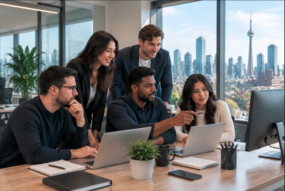 Toronto web development team providing secure and reliable website solutions for businesse